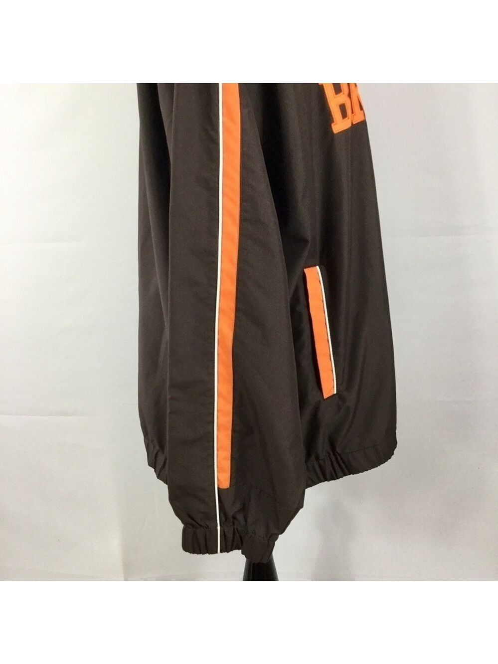 Cleveland Browns NFL Team Apparel Pullover Windbreaker Windshirt Size XL - Picture 13 of 14